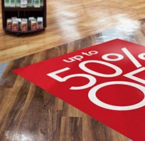 POS Adhesives 7 Floor Display