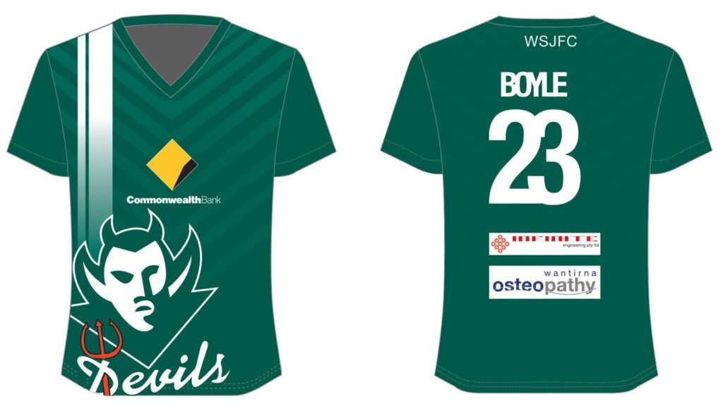 Sportswear 9 Green V NeckShirt V2
